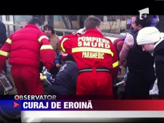 O invatatoare din Mures, eroina