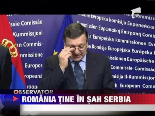 Romania tine in sah Serbia