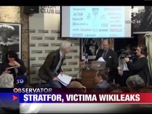 Compania de analiza strategica Stratfor, victima Wikileaks