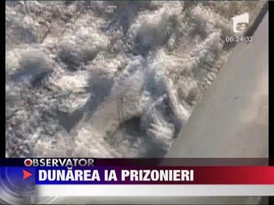 Dunarea, capcana pentru vase