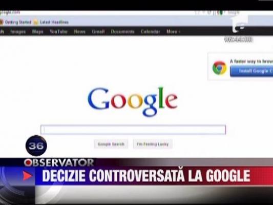 Comisia Europeana avertizeaza compania Google