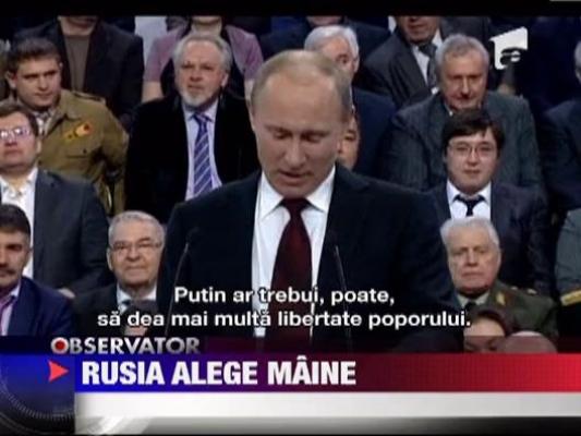 Vladimir Putin este la un pas sa fie din nou tarul neincoronat al Rusiei