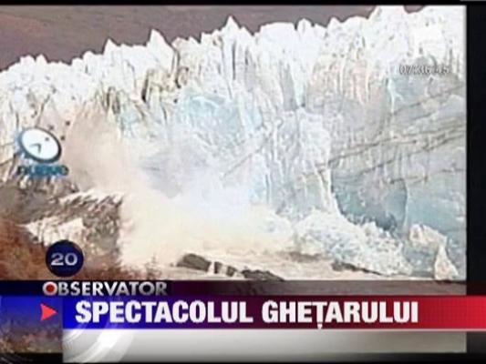 Spectacol natural rar in sudul Argentinei