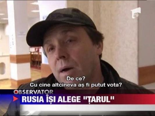 Alegerile prezidentiale din Rusia sunt in toi