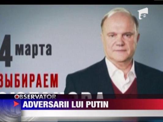 Contracandidatii lui Putin