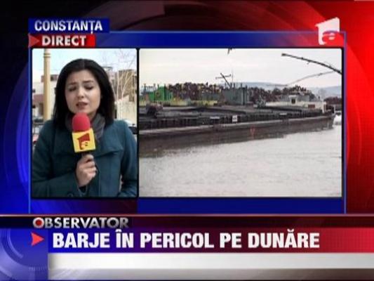 Pericol mare pe Dunare