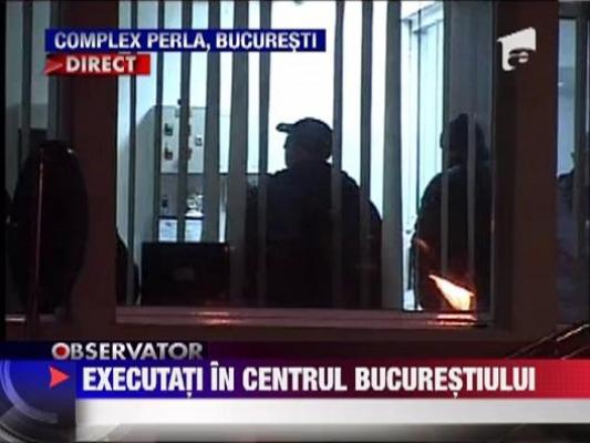 Opt oameni impuscati intr-un coafor din Capitala