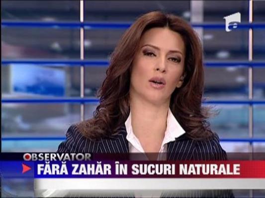 Fara zahar in sucurile de fructe