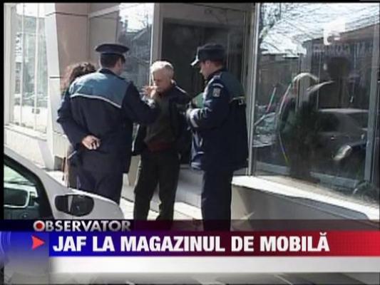 Jaf la magazinul de mobila