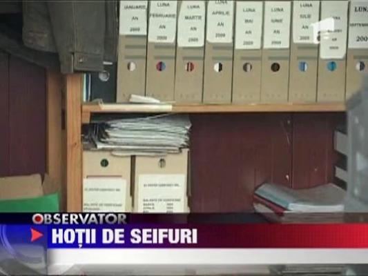 Seif disparut din sediul unei firme