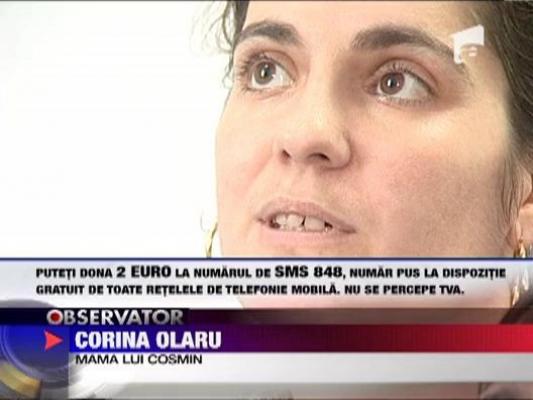 VREAU SA AJUT! Cosmin lupta in fiecare zi sa invinga boala