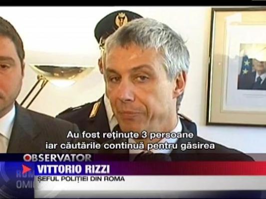 Romani arestati pentru crima in Roma