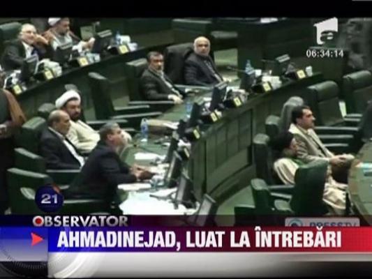 Mahmud Ahmadinejad, luat la intrebari