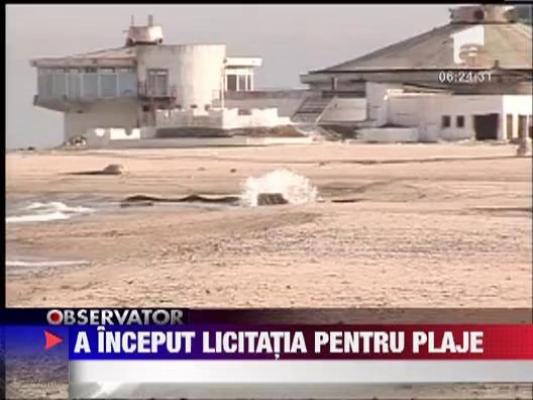 Au inceput licitatiile pentru plajele de pe litoralului romanesc