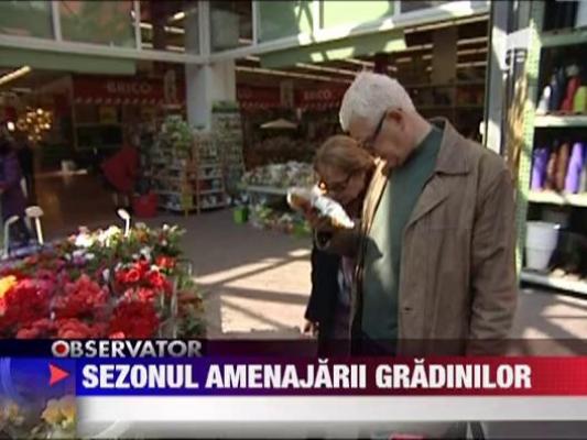 Sezonul amenajarii gradinilor