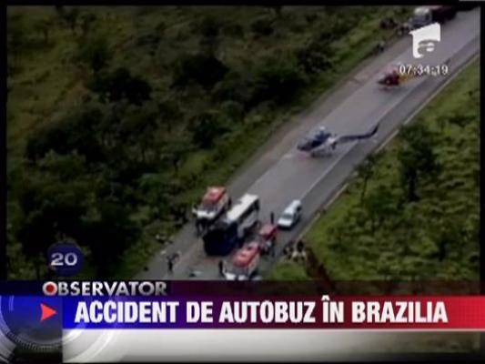 Accident de autobuz in Brazilia