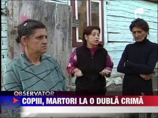 UPDATE / Ucisi sub ochii a doi copii