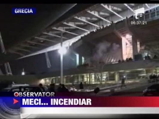 Derby violent in Grecia