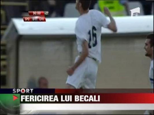 Gigi Becali e in culmea fericirii
