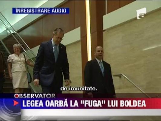 UPDATE / Mihail Boldea a reusit sa paraseasca tara din cauza vidului legislativ