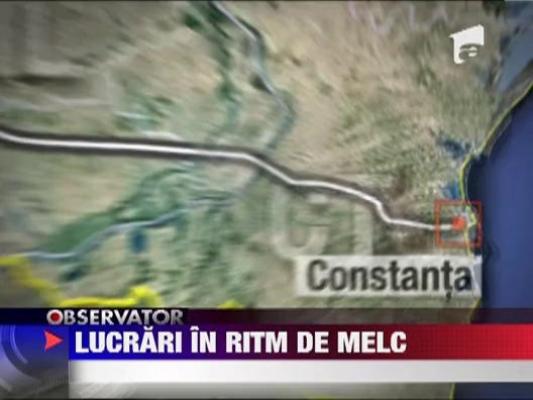 Santierele autostrazilor isi revin greu din iarna