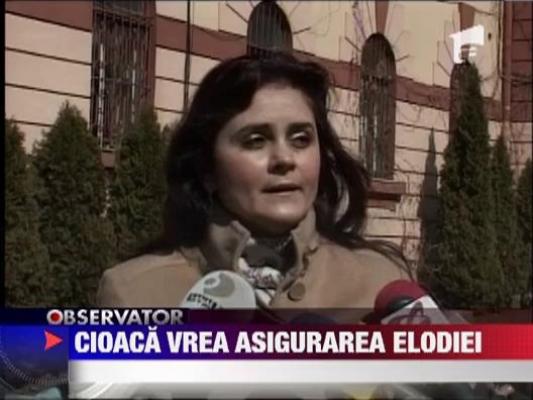 Cioaca vrea asigurarea Elodiei Ghinescu