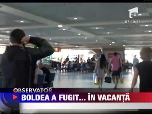 Mihail Boldea: "Sa nu ma caute presedintele, ca vin in tara!"