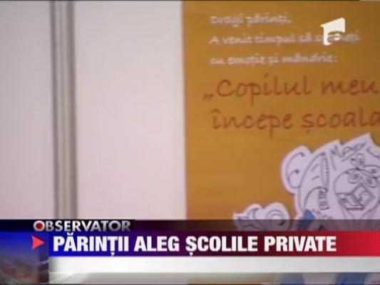 Balbaiala statului de la clasa zero aduce profit pentru scolile private