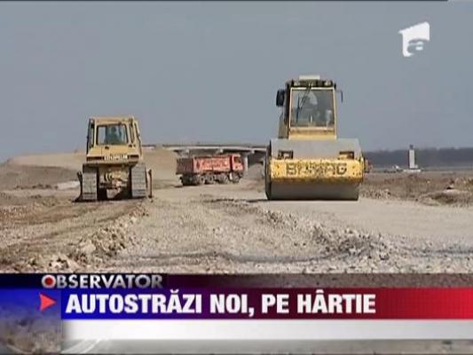 Autostrazi noi pe hartie