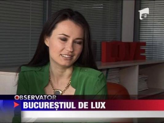 Centrul capitalei ocupat de luxoasele branduri internationale de haine si accesorii