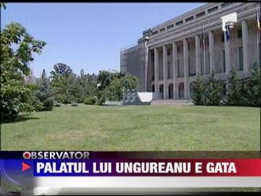 Lucrarile de consolidare ale sediului Guvernului au fost finalizate