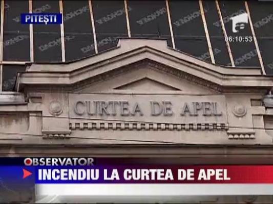 Panica la Curtea de Apel din Pitesti