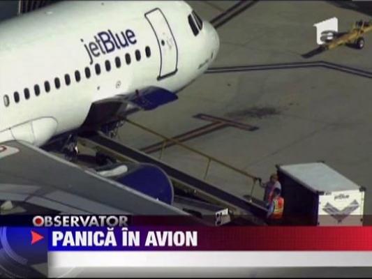 Panica in avion: pilotul a luat-o razna