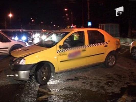 Accident spectaculos in Bucuresti