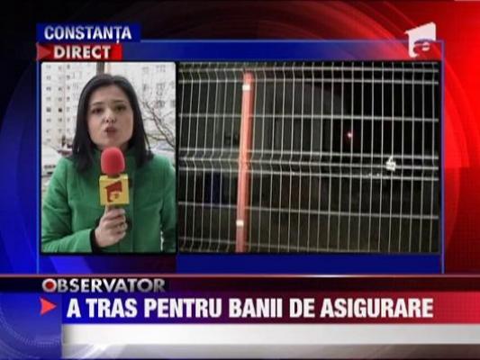 Fostul angajat MAI din Constanta care si-a impuscat sotia, retinut