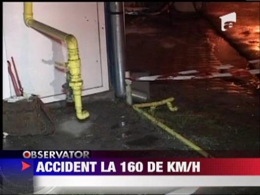 UPDATE / Accident rutier surprins de o camera de supraveghere