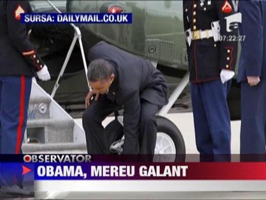 Obama, mereu galant