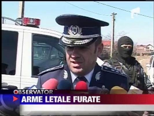 UPDATE / Arme de vanatoare furate in Brasov