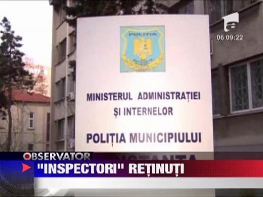 Falsi inspectori la Constanta: Batranica jefuita