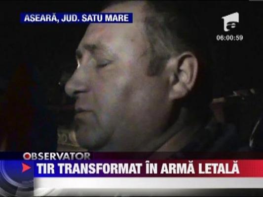 Grav accident de circulatie in Satu Mare