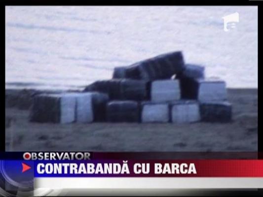 Contrabanda de tigari cu barca