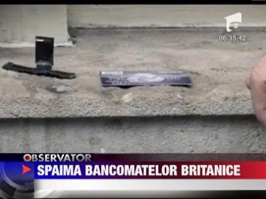 90% din fraudele de la bancomatele din Marea Britanie sunt comise de romani