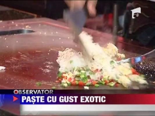 Masa de Paste cu gust exotic