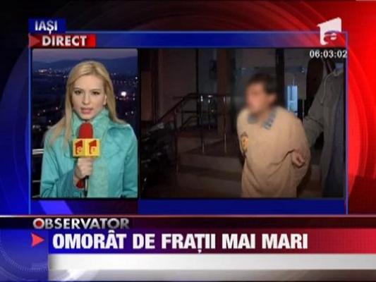 Un baietel a fost omorat in bataie de fratii mai mari