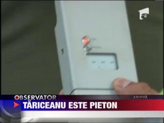 Calin Popescu Tariceanu este de azi pieton