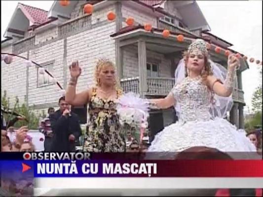 Nunta cu mascati la Galati