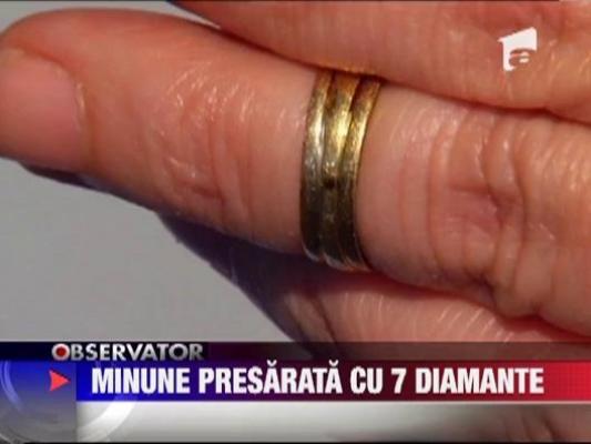 Minune presarata cu 7 diamante