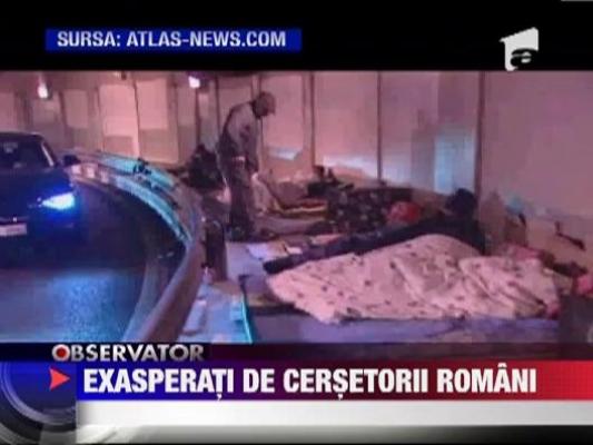 Spaniolii sunt exasperati de cersetorii romani