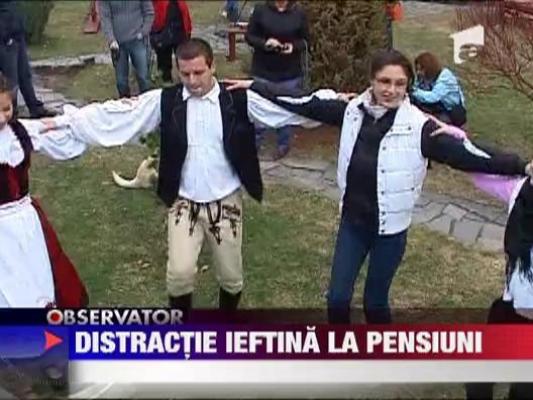 Distractie ieftina la pensiuni