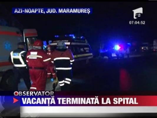 Vacanta terminata la spital